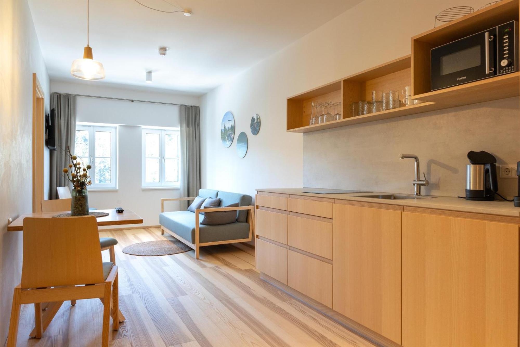 Forsthaus Apartments - Ski + Bike & Hike 클라퍼 암 호흐피히트 외부 사진